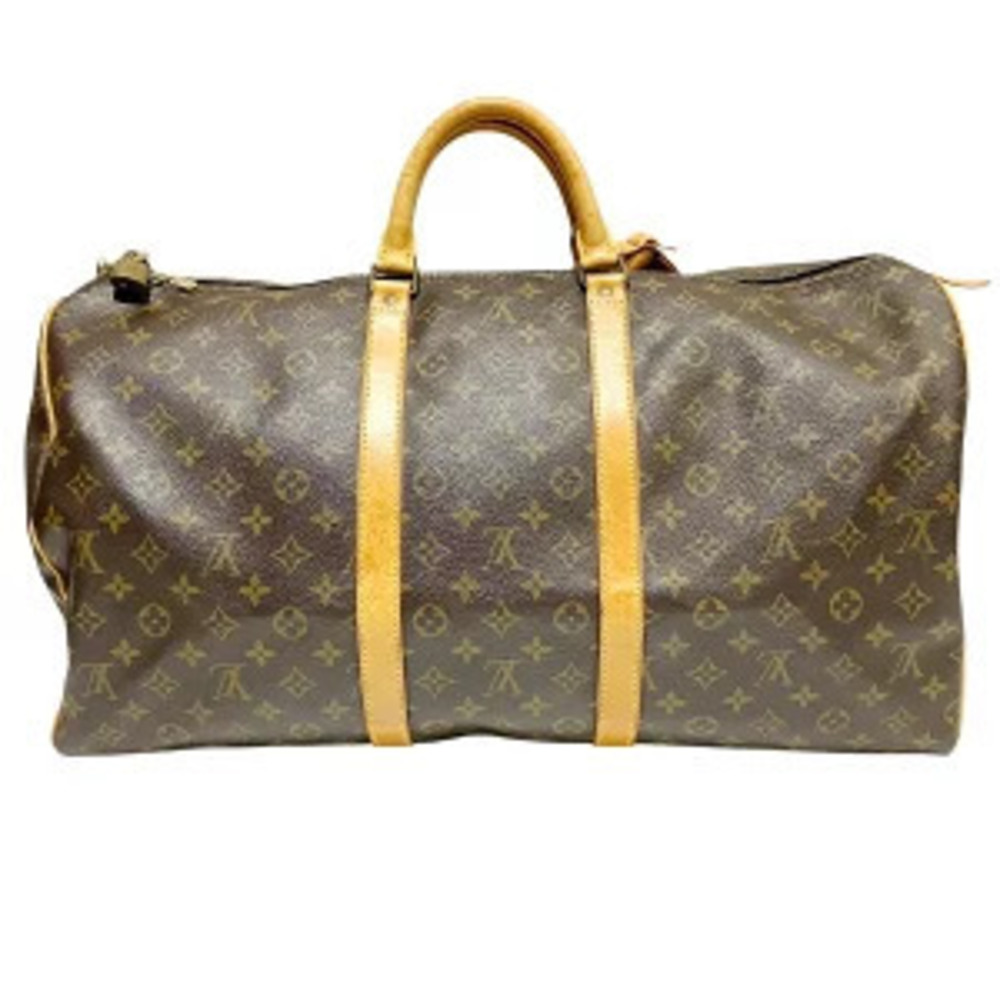 Louis Vuitton Boston Monogram Bag Keepall Brown
